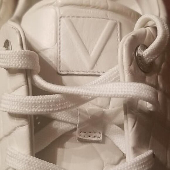 LOUIS VUITTON FRONTROW CROC EMBOSSED SNEAKER SZ 11 - Picture 3 of 6